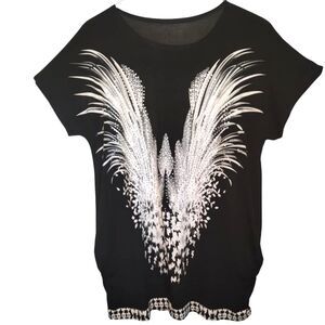 Sparkle Sequin Kaftan Top/Beach Cover Lounge Wear XL
